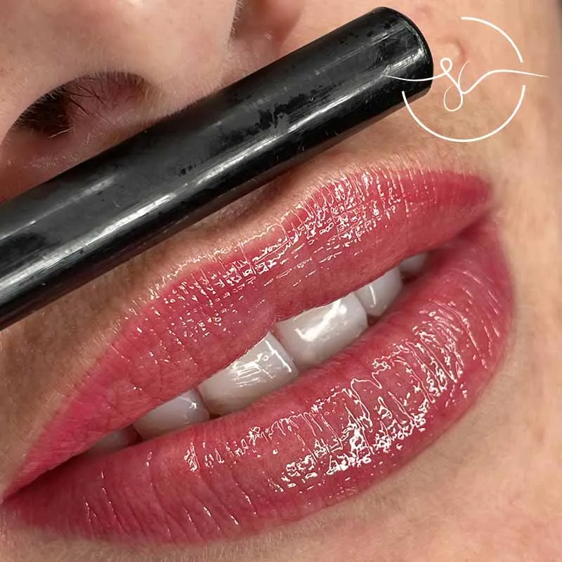 Couleur des lèvres ravivée, réalisation Studio Confidence